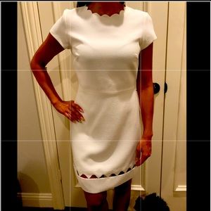 Club Monaco Scalloped dress Size S